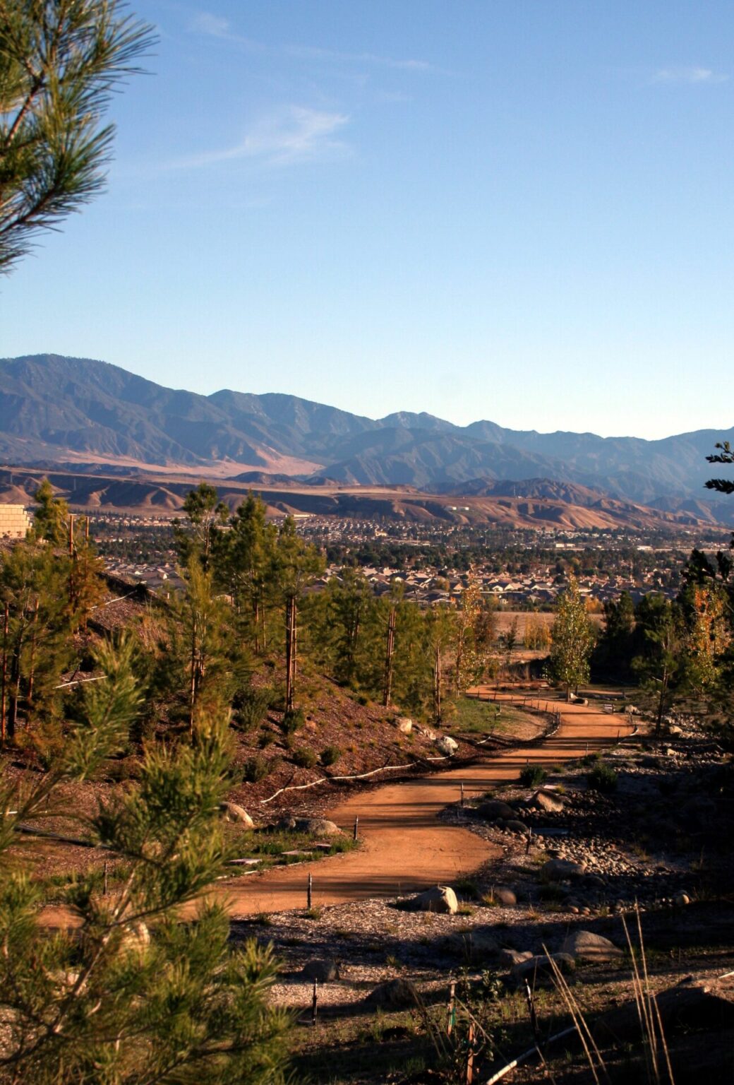Beaumont Recreation Trail Path.